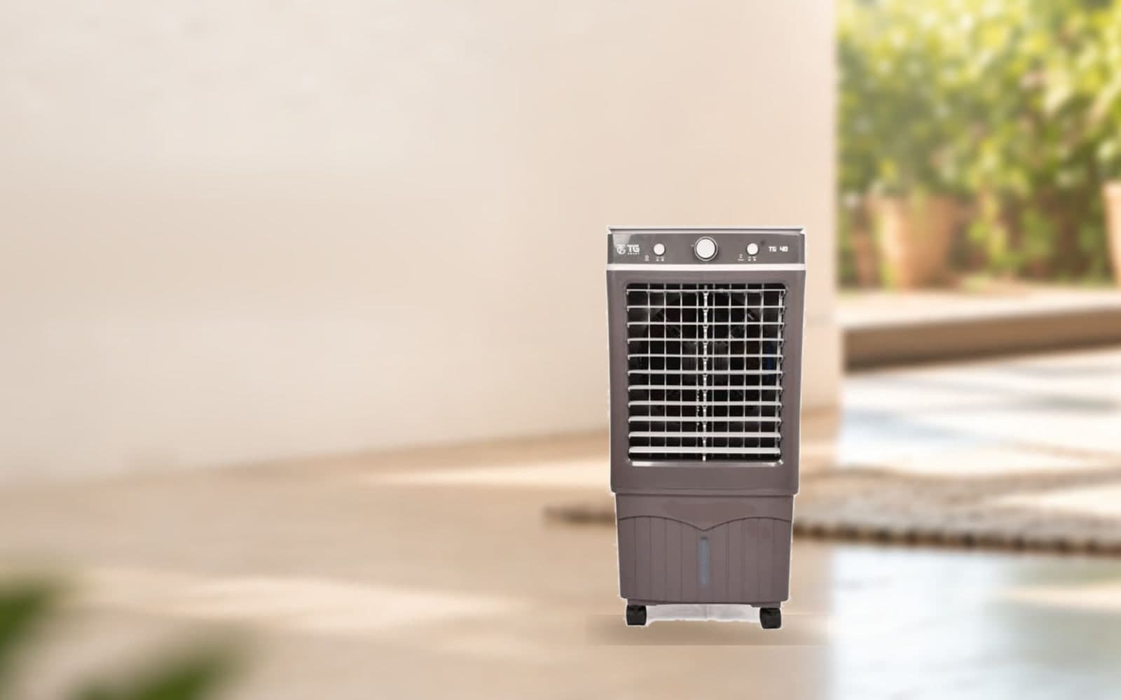 TG SMART Plastic Body Air Cooler 40L (Dark Grey) thumbnail 2