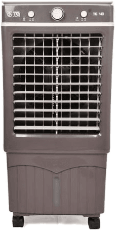 TG SMART Plastic Body Air Cooler 40L (Dark Grey) — Air Coolers