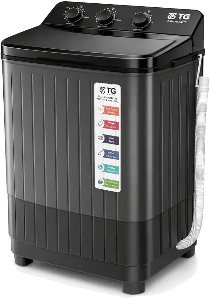 TG SMART 9 kg Semi-Automatic Top Load Washer — Washing Machines